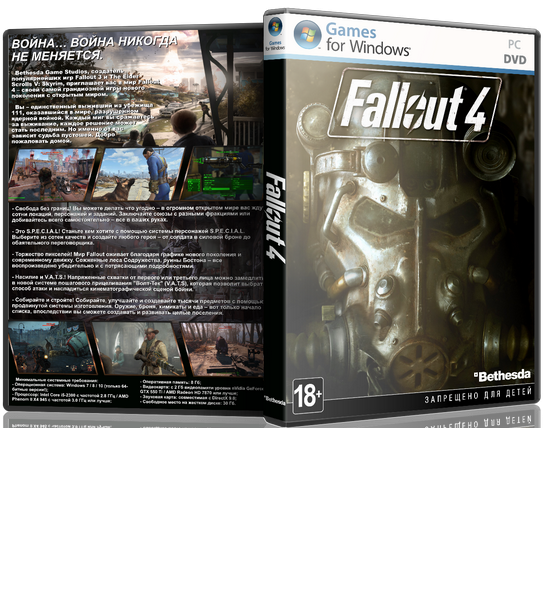 Fallout 4 / Фоллаут 4 (2015/RUS/ENG/RePack от xatab)