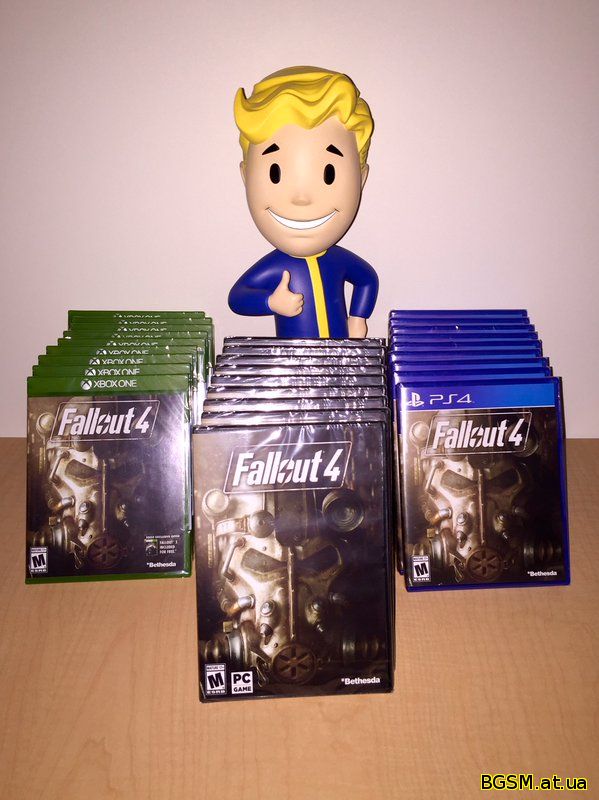 Fallout 4 ушел на золото